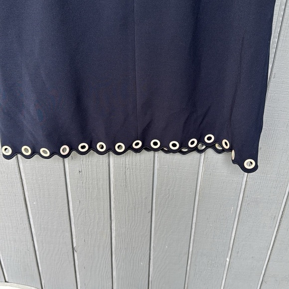 Jcrew Blue Sleeveless Dress Dresd  10 - Picture 6 of 8